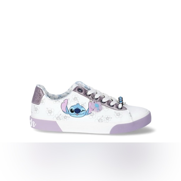 Disney Women's Sneakers - White and Purple - Picture 3 of 12